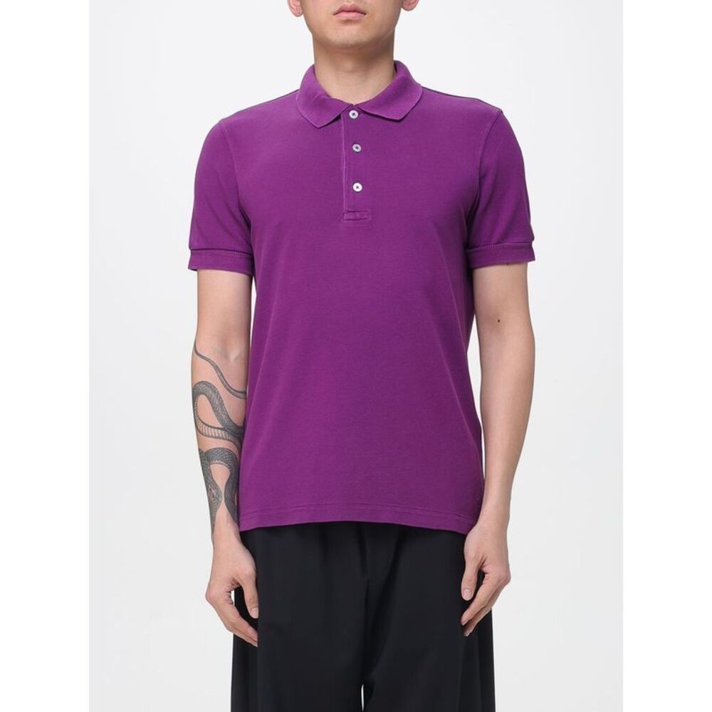 Tom Ford Polo Shirt Men Violet